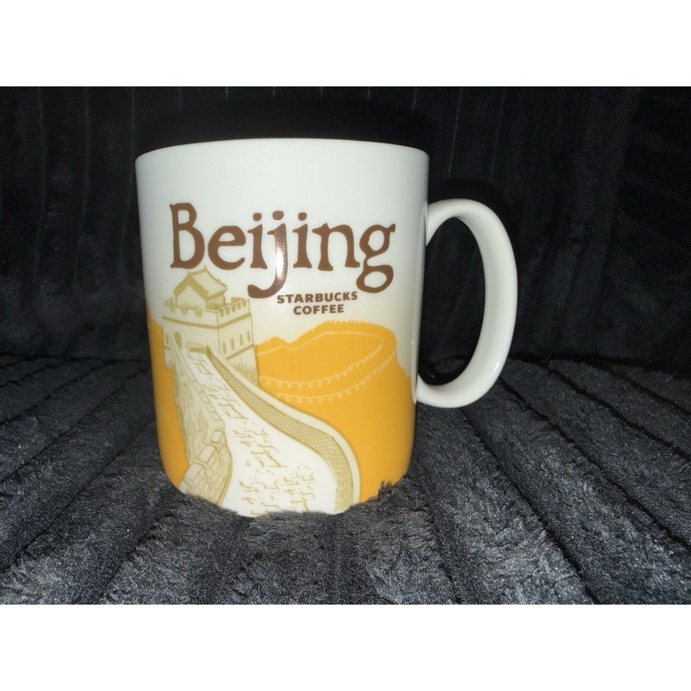 Starbucks Beijing Mug You Are Here Coffee Cup 16 Fl Oz Collection 2015 No Box